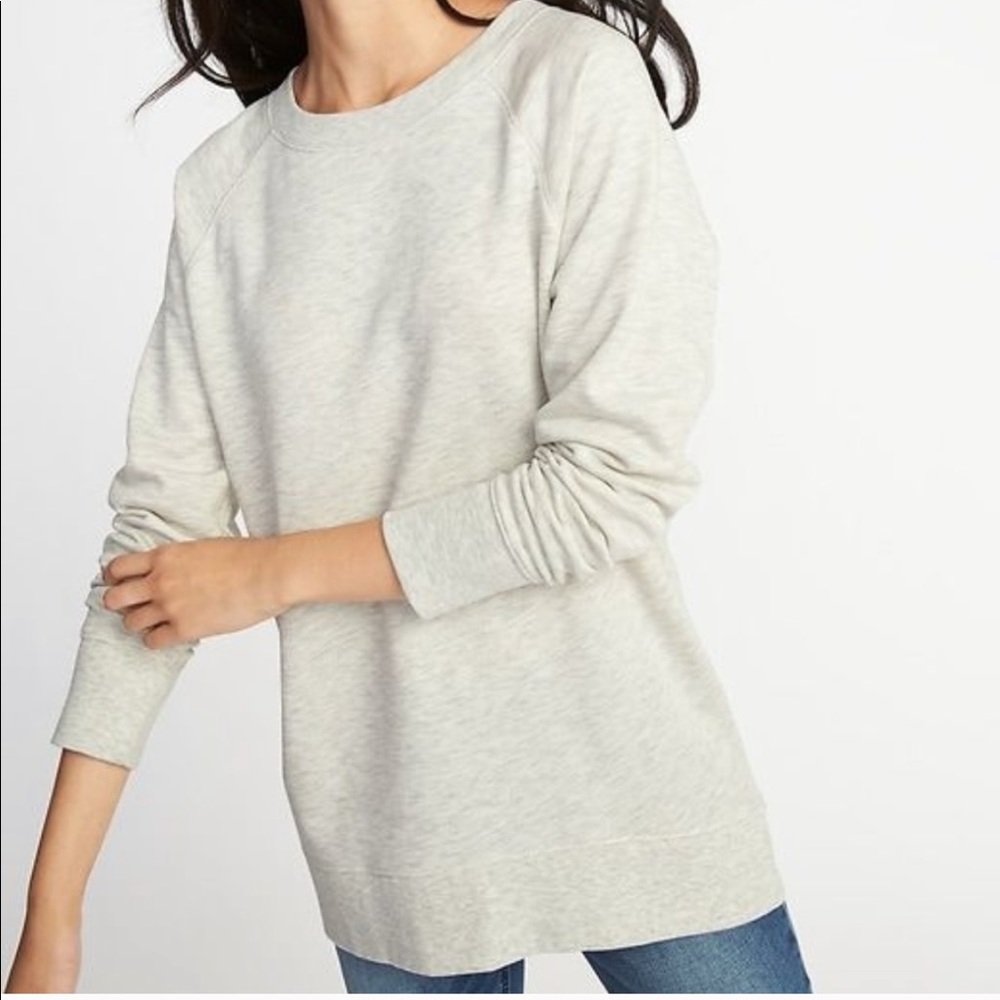 Old navy grayish- oatmeal oversized tunic